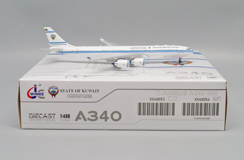 &lt;Reservierung&gt; Jcwings Kuwait Government A340-500 9K-GBB 1/400 XX40054