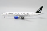＜予約＞Jcwings ユナイテッド航空 777-200ER N218UA スターアライアンス塗装 1/400 XX40080