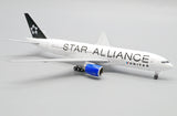 ＜予約＞Jcwings ユナイテッド航空 777-200ER N218UA スターアライアンス塗装 1/400 XX40080