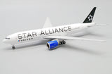 ＜予約＞Jcwings ユナイテッド航空 777-200ER N218UA スターアライアンス塗装 1/400 XX40080