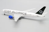 ＜予約＞Jcwings ユナイテッド航空 777-200ER N218UA スターアライアンス塗装 1/400 XX40080