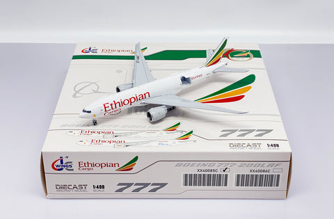 Jcwings Ethiopian Airlines Cargo 777F ET-AWE 1/400 XX40085C