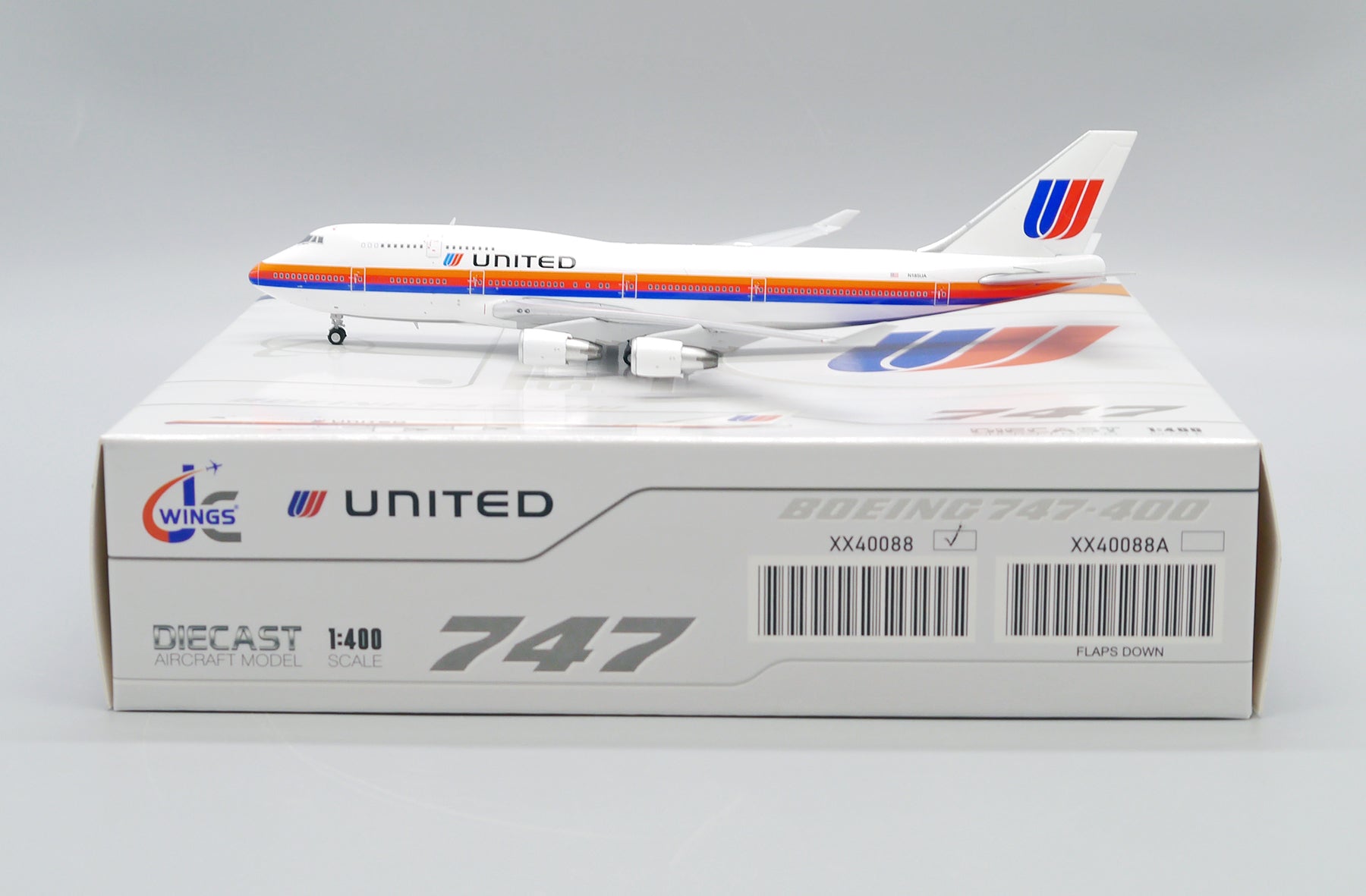 ユナイテッド航空 747SP N147UA 1/400 NG Models 747SP United Airlines N147UA Friendship One in 1