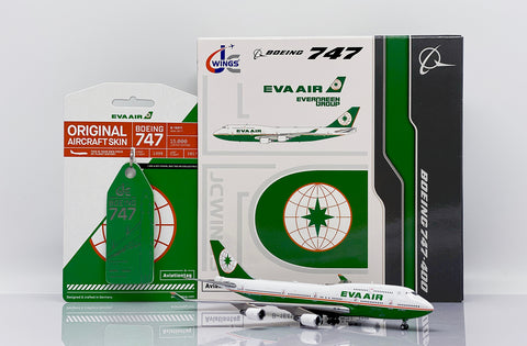 Jcwings EVA Air 747-400 B-16411 1/400 XX40110