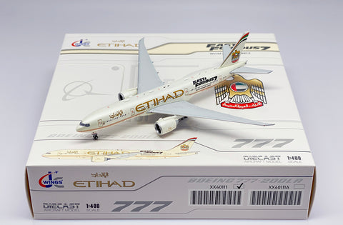 Jcwings Etihad Airways 777-200LR A6-LRE 1/400 XX40111