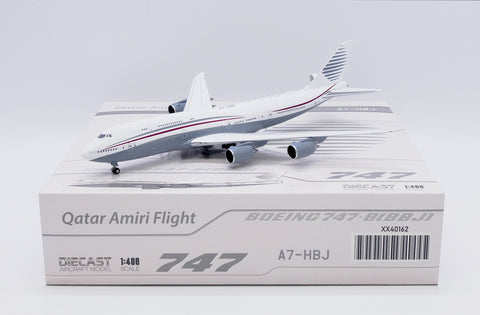 &lt;Reservierung&gt; Jcwings Qatar Amiri Flug 747-8BBJ A7-HBJ 1/400 XX40162