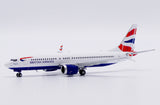 Jcwings ブリティッシュエアウェイズ 737MAX8 ZS-ZCA 1/400 XX40209 Jcwings