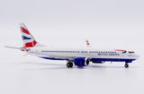 Jcwings ブリティッシュエアウェイズ 737MAX8 ZS-ZCA 1/400 XX40209 Jcwings