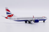 Jcwings ブリティッシュエアウェイズ 737MAX8 ZS-ZCA 1/400 XX40209 Jcwings