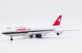 ＜予約＞Jcwings スイスインターナショナルエアラインズ 747-300M「スイス連邦700周年記念」HB-IGC 1/400 XX40283