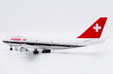 ＜予約＞Jcwings スイスインターナショナルエアラインズ 747-300M「スイス連邦700周年記念」HB-IGC 1/400 XX40283