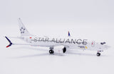 Jcwings シンガポール航空 737MAX8 9V-MBL スターアライアンス塗装 1/400 XX40351 Jcwings