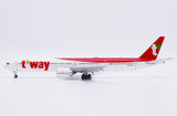 ＜予約＞Jcwings t'way 777-300ER HL8706 1/400 XX40667A(フラップダウン版) Jcwings
