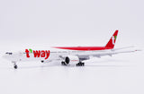 ＜予約＞Jcwings t'way 777-300ER HL8706 1/400 XX40667A(フラップダウン版) Jcwings