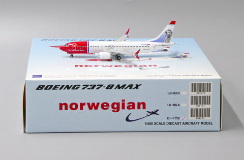 &lt;Reservierung&gt; Jcwings Norwegian Air Shuttle 737MAX8 EI-FYB 1/400 XX4152