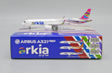 ＜予約＞Jcwings アルキア・イスラエル航空 A321neo 4X-AGH 1/400 XX4449
