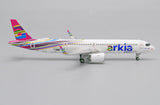＜再入荷・予約＞Jcwings アルキア・イスラエル航空 A321neo 4X-AGH 1/400 XX4449