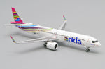 ＜再入荷・予約＞Jcwings アルキア・イスラエル航空 A321neo 4X-AGH 1/400 XX4449