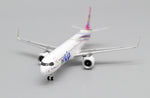 ＜再入荷・予約＞Jcwings アルキア・イスラエル航空 A321neo 4X-AGH 1/400 XX4449