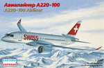 イースタンエクスプレス スイス航空/デルタ航空 A220-100 1/144 - Aircraftmodels777