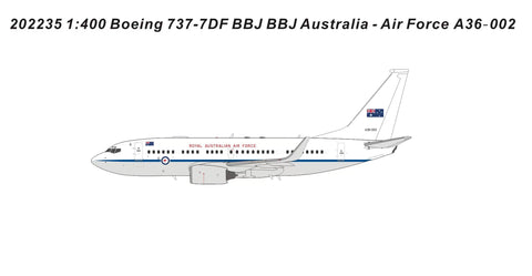 Pandamodel Australian Air Force 737-700BBJ A36-002 1/400 202235