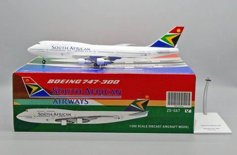 Jcwings South African Airways 747-300 ZS-SAT 1/200 XX20006