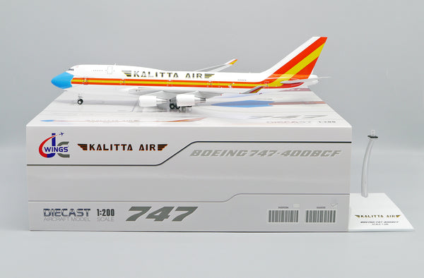 高評価好評カリッタエア 747-400F N744CK 1/200 模型・プラモデル